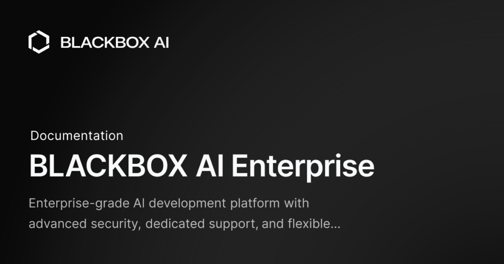 BLACKBOX AI: The Ultimate Platform for AI-Powered Development