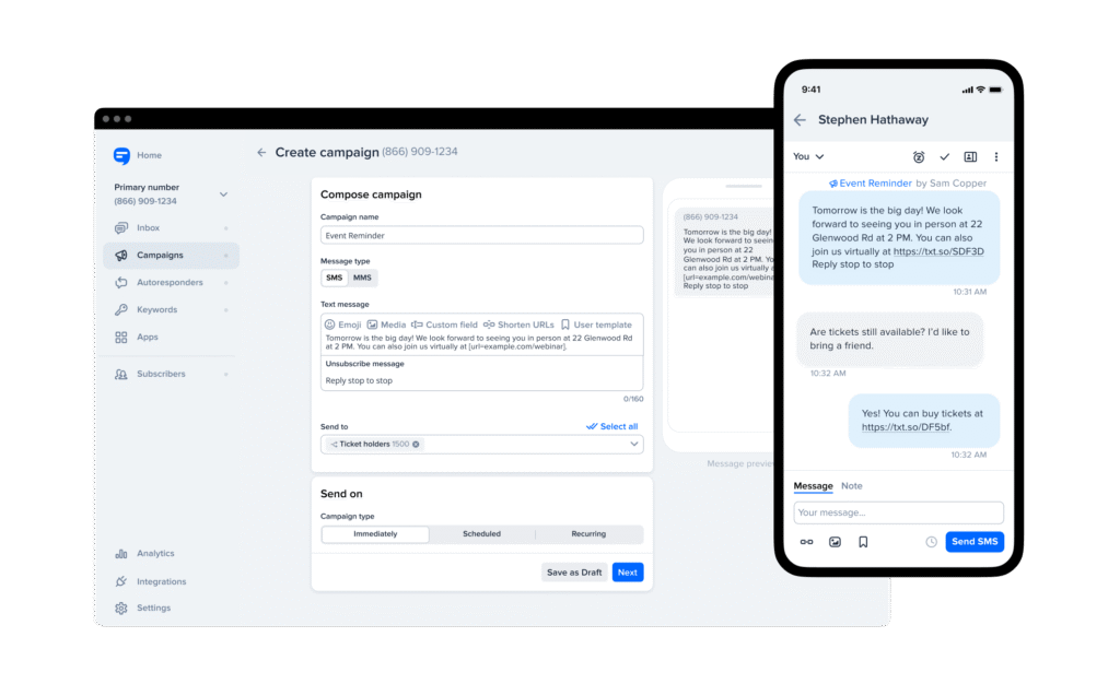 Revolutionize Your Business Communication with SimpleTexting