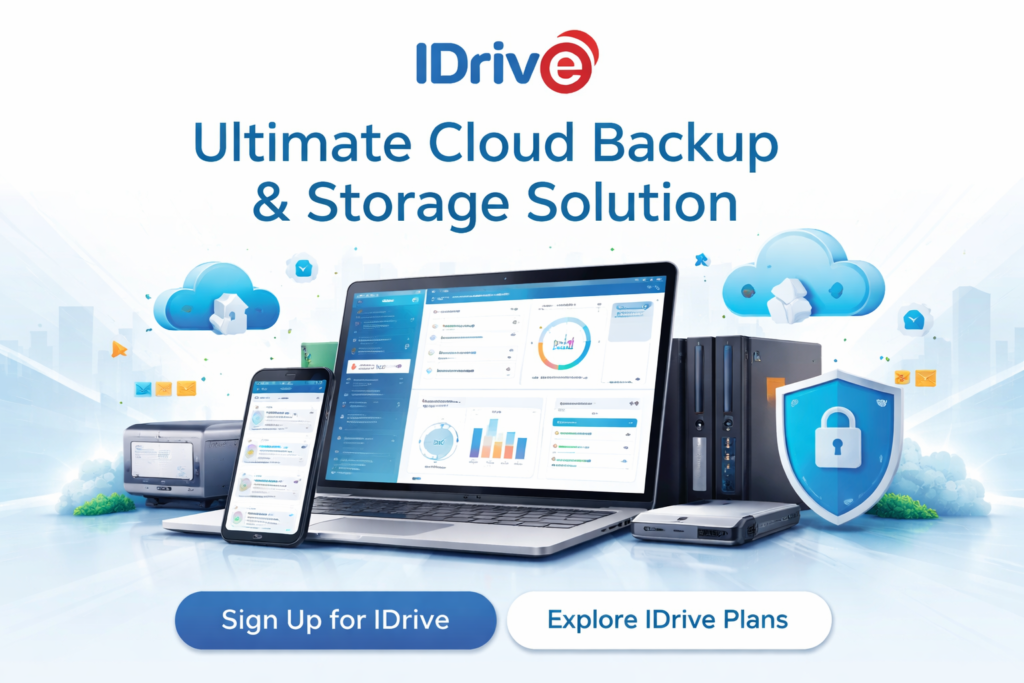 IDrive: The Complete Cloud Backup and Storage Solution for Personal and Business Use