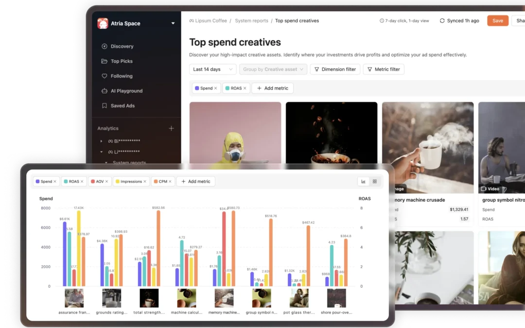 Atria: An AI Platform for Advertising Research, Creative Development, and Campaign Analysis