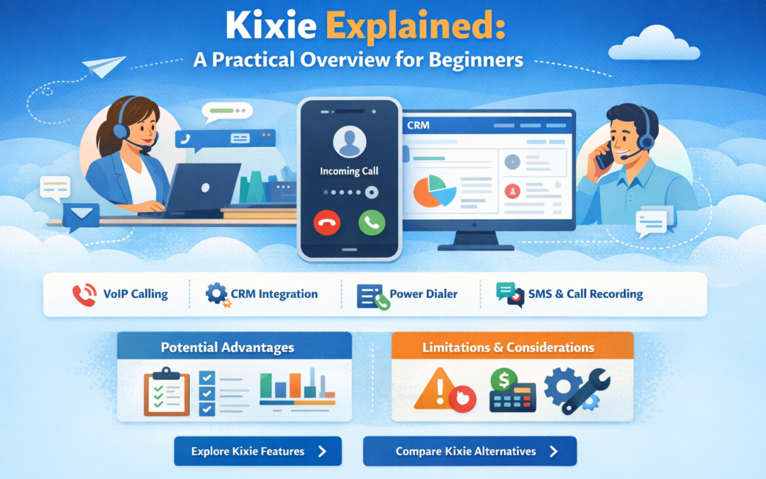 An Overview of Kixie: Cloud Telephony and CRM Integration for Businesses